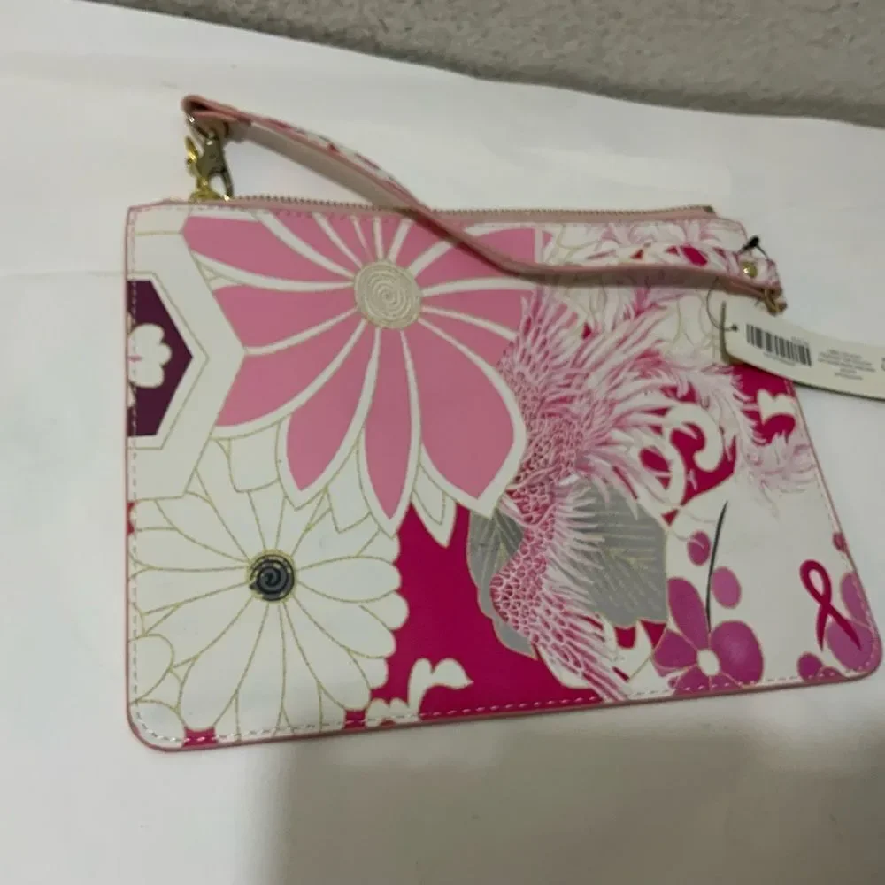 NWT Chico's Zip Pouch multicolor